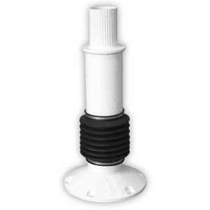 pied pour siège pilote pour bateau / avec amortisseur / ajustable / en aluminium