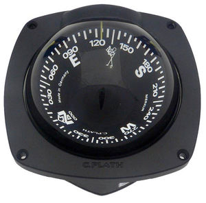compas de route pour bateau / magnétique / horizontal / à encastrer