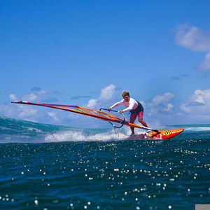 planche à voile de vagues 1