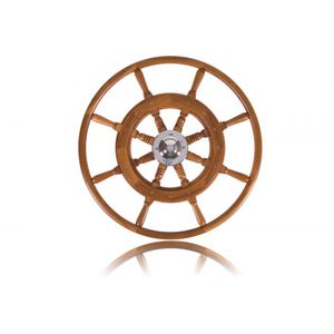 volant en teck pour bateau à moteur