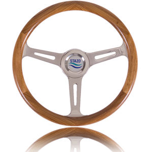 volant en teck pour bateau à moteur / design