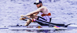 bateau d'aviron de course