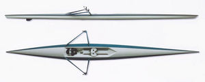bateau d'aviron de course / skiff