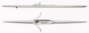 bateau d'aviron de course
