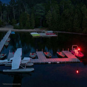 éclairage pour ponton solaire