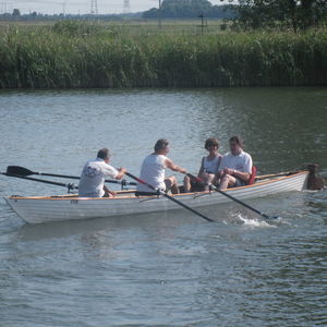 bateau d'aviron de randonnée