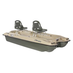 catamaran à rames pour la pêche / bi-place