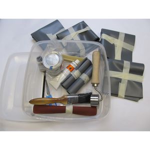 kit de réparation pour bateau pneumatique