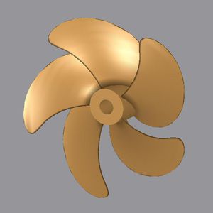 hélice pour motor-yacht