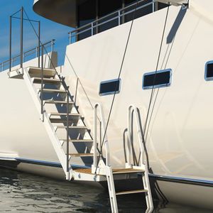 escalier pour yacht