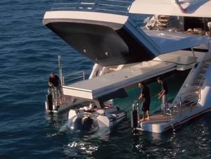 bossoir pour yacht 1