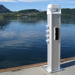 borne de distribution électrique