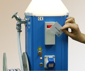 système de paiement par carte pour borne de ponton