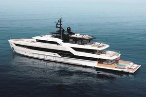mega-yacht de croisière