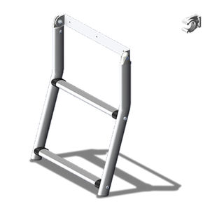 échelle pour bateau / escamotable / de secours / pour tableau arrière