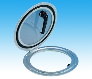 Plaque D'inspection Ronde Pour Bateau – ABS Blanc 10,2 Cm, étanche Avec Joint, Pour Pont De Yacht Et Embarcation (dispo En 15,2 Et 20,3 Cm)