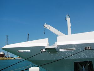 bossoir pour yacht