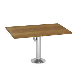 plateau de table placage en teck