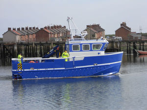 bateau pour l'aquaculture