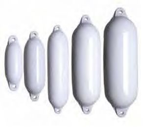 Pare-battage Gonflable Cylindrique Dura - Protection Pour Bateau, Yacht, Jet-ski - PVC Résistant, 4 Tailles