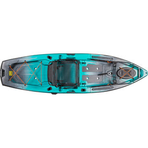 kayak rigide / de pêche / monoplace / en polyéthylène