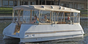 bateau ponton électrique / max. 10 personnes