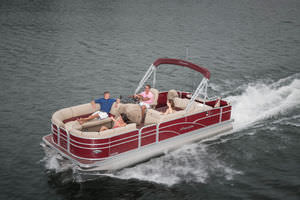bateau ponton hors-bord