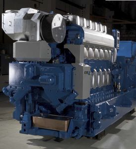 groupe électrogène pour navire / diesel / auxiliaire
