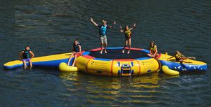 jeu aquatique toboggan