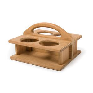 porte-boissons pour bateau en teck
