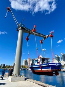 grue pour chantier naval