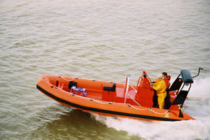 bateau professionnel bateau de recherche et sauvetage / in-bord / bateau pneumatique semi-rigide
