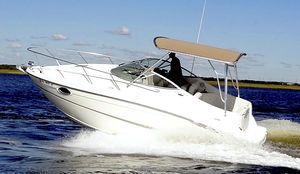 T-top pour bateau à moteur 1