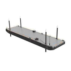 ponton flottant / de travail / pour port / pour plan d'eau intérieur