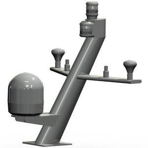 support d'antenne radar / Satcom / en composite / sur mesure