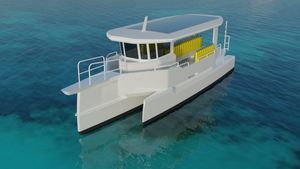 bateau de support pour la plongée 1