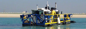 bateau de travail / in-bord