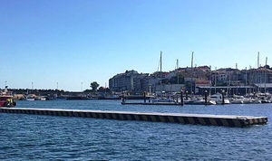 brise-lames flottant