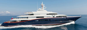 mega-yacht de croisière