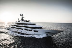 mega-yacht de croisière