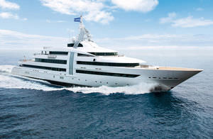 mega-yacht de croisière