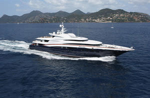 mega-yacht de croisière