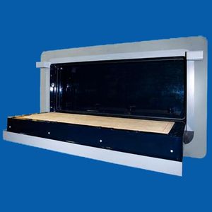 pied de table pour bateaux pliable