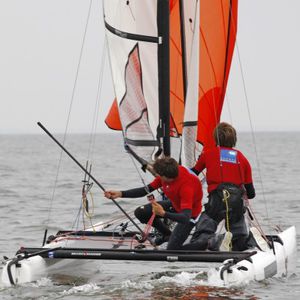catamaran de sport de régate