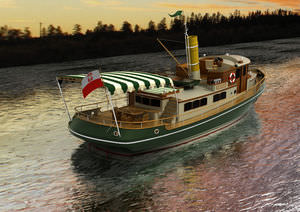 motor-yacht traditionnel 1
