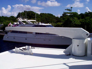 bossoir pour yacht / hydraulique