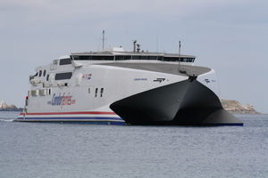 car-ferry catamaran