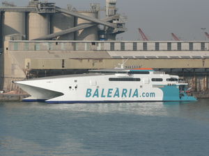 car-ferry catamaran