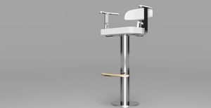 tabouret de bar en simili cuir 1