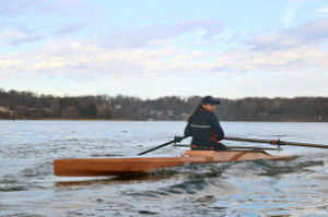 bateau d'aviron de loisir
